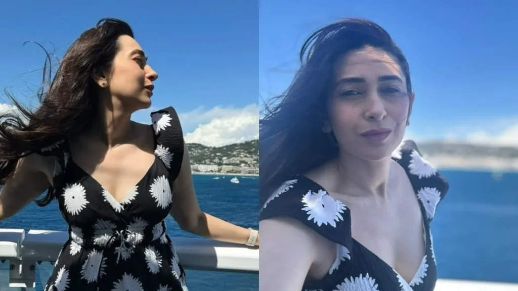 karrsi 2 Karisma Kapoor Black Maxi Magic: The Ultimate Summer Vacation OOTD That's Setting Instagram Ablaze