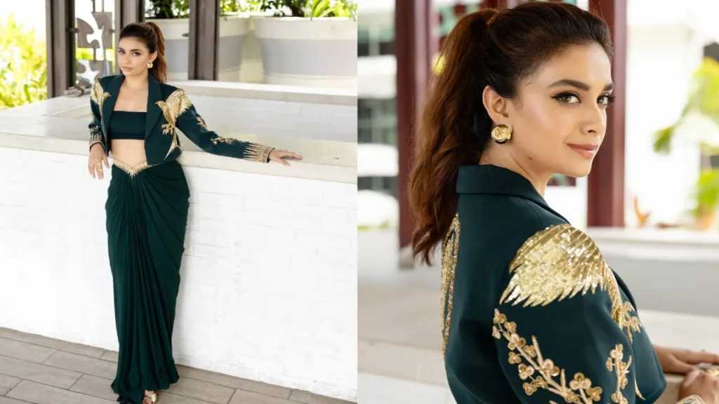keerst 2 Keerthy Suresh Dazzles in a Rs 90k House of Masaba Set: A Perfect Blend of Heritage and Contemporary Fashion