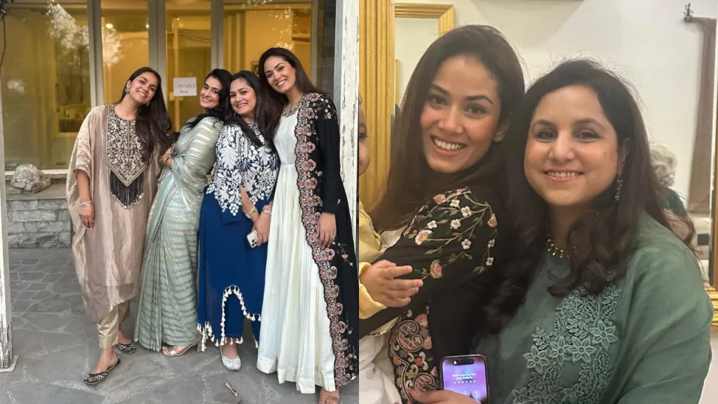 mirra 1 Mira Kapoor Stuns in Rs 31,500 White Gown and Black Jacket: Wedding Fashion Redefined