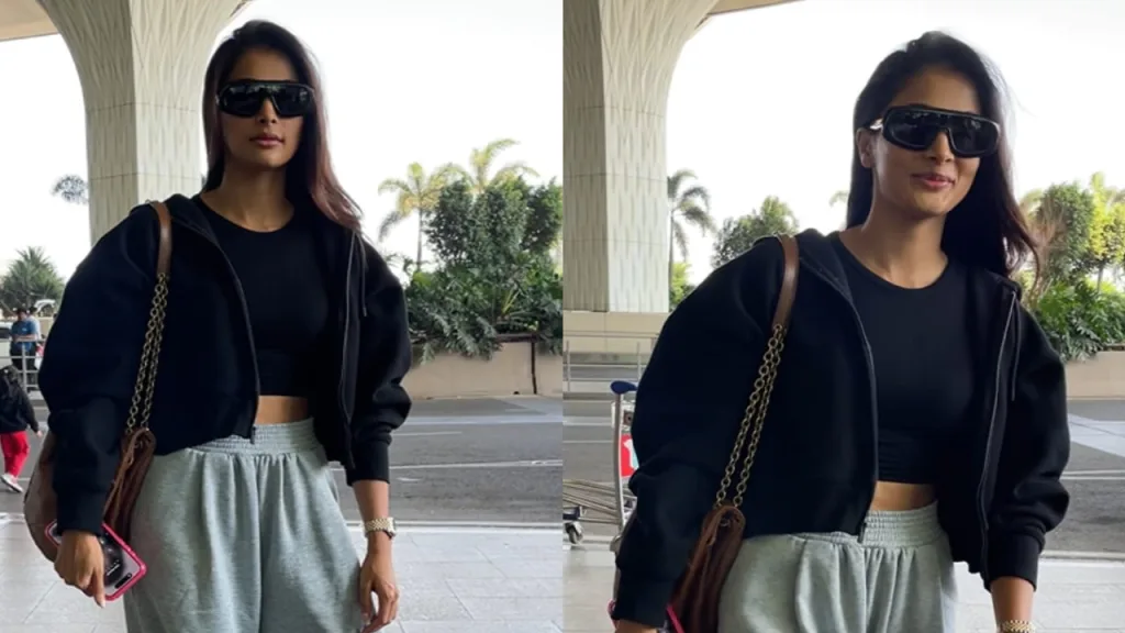 Pooja Hegde Airport Ensemble: Luxury Meets Comfort in Ultimate Style Guide 1 Pooja Hegde