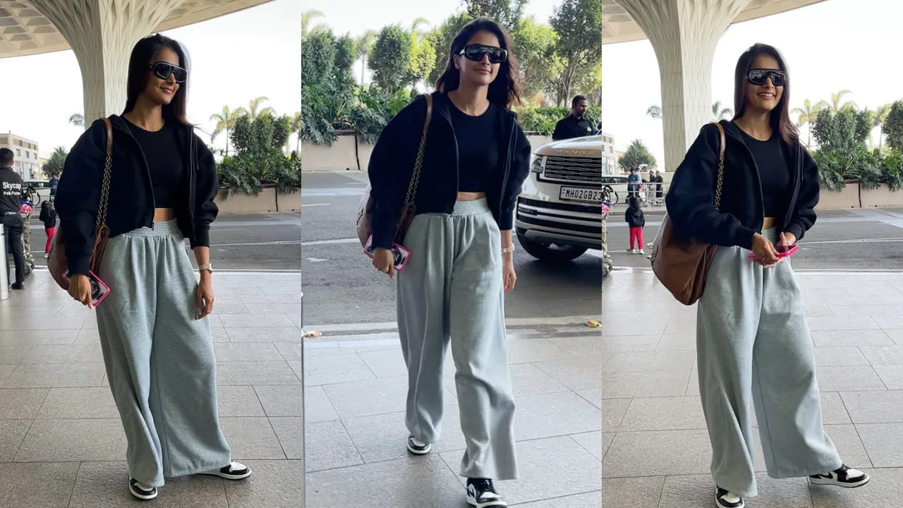 Pooja Hegde Airport Ensemble: Luxury Meets Comfort in Ultimate Style Guide