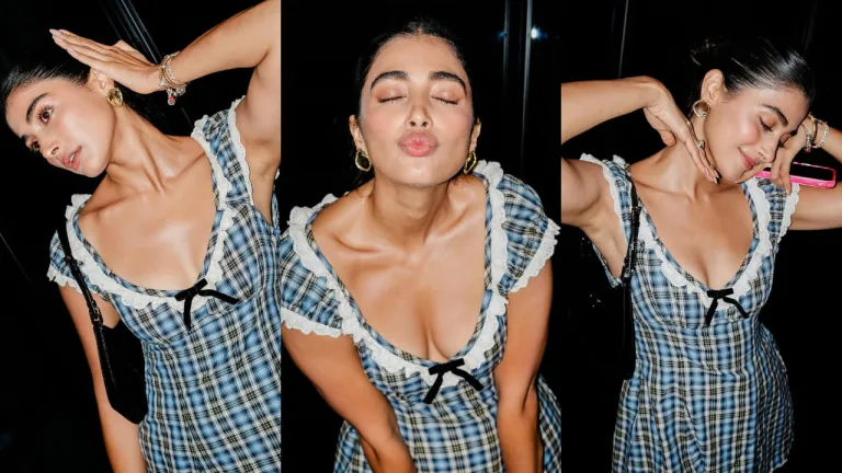 Pooja Hegde Summer Fashion Masterclass: Gingham Glamour Meets Luxury Accessories