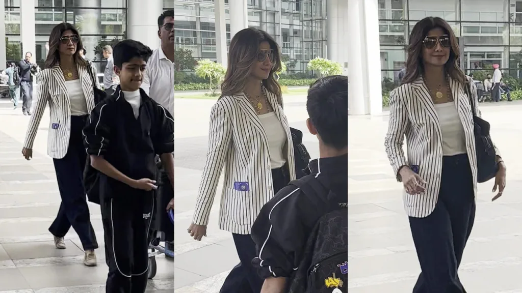 shillp 2 Shilpa Shetty Airport Elegance: Decoding the Rs 28,000 Ralph Lauren Moment