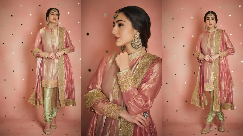 ssars 22 Sara Ali Khan Eid Fashion Guide: Stunning Ethnic Looks from Anarkali to Sharara