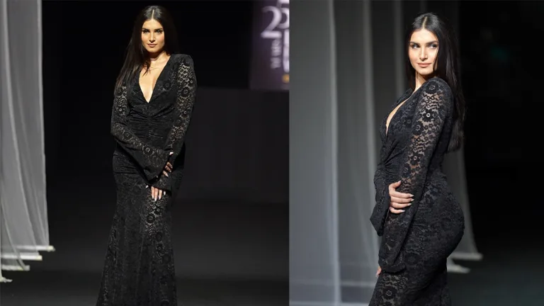 Tara Sutaria Steals the Show: ASOS’s Black Lace Stunner Lights Up Lakmé Fashion Week 2025