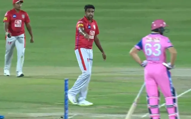 Infamous “Mankading” Incident: Ashwin vs. Buttler (2019)