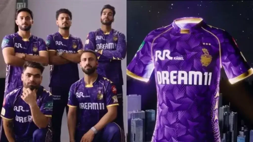 The Evolution of KKR Jersey: From Purple to Golden Glory