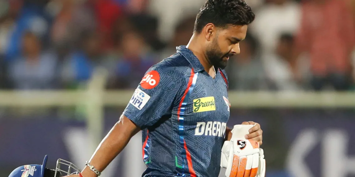 Pant’s LSG Captaincy Begins on a Low Note with a Duck, Just Like Rahul