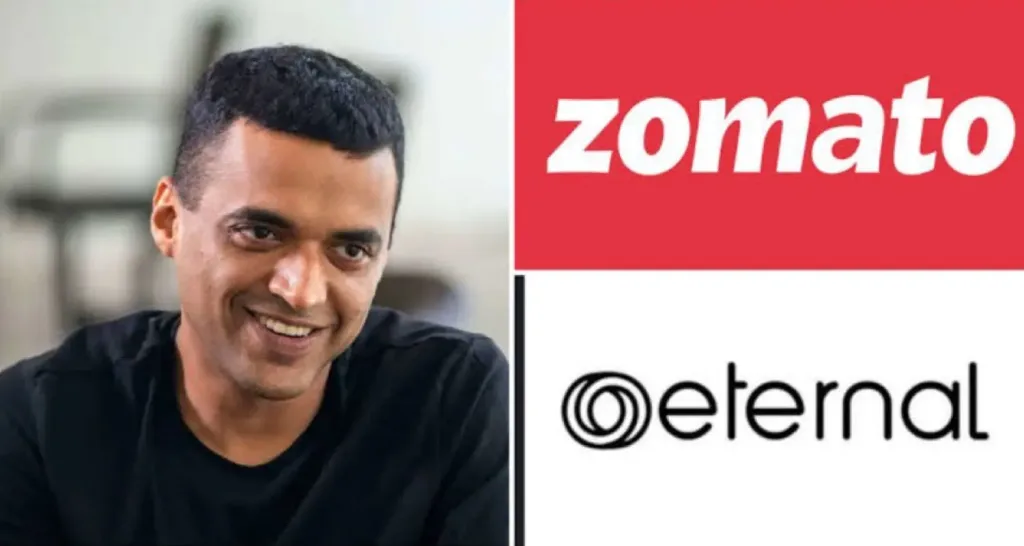 Zomato to Eternal: Reasons behind Food Delivery Giant’s Strategic Rebrand 1 zomatonaijpg 1738848397676 Zomato to Eternal: Reasons behind Food Delivery Giant’s Strategic Rebrand