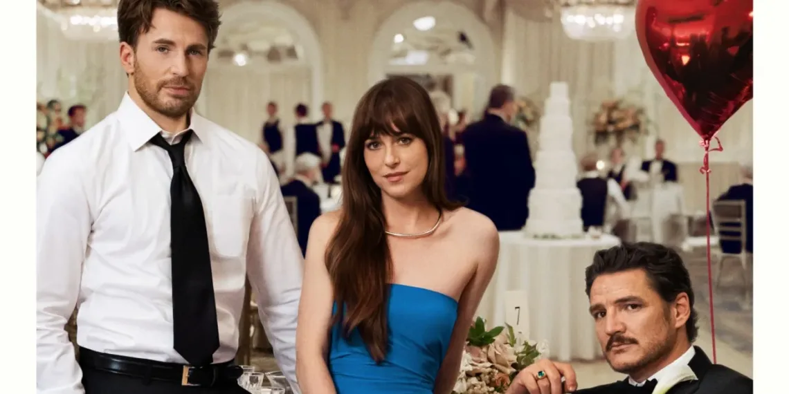 ‘Materialists’ Trailer: Dakota Johnson, Chris Evans, and Pedro Pascal Ignite a Love Triangle in Celine Song’s Latest