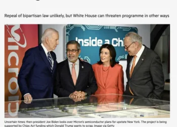 US CHIPS Act: Trump Administration Plans to Scrap Semiconductor Law
