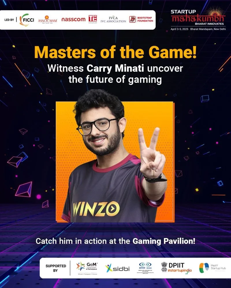 Startup Mahakumbh 2025: CarryMinati, Women Innovators, and the Future of Game Distribution