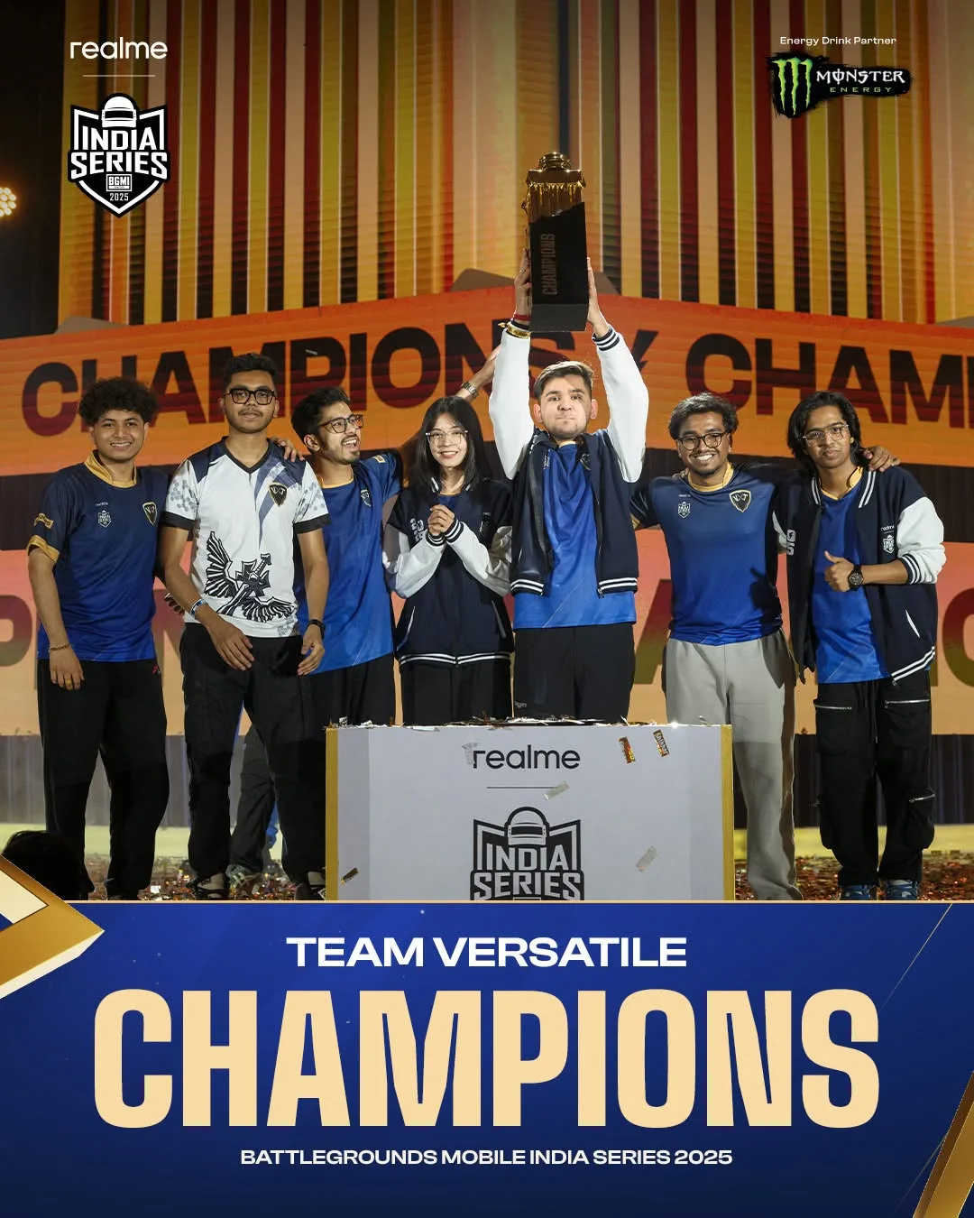 BGIS 2025: Team Versatile Conquers Kolkata, Redefining Indian Esports Glory!