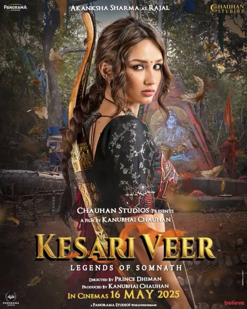Akanksha Sharma Suniel Shetty Transforms into Fearless Vegda Ji in ‘Kesari Veer: Legends of Somnath’ Motion Poster Reveal