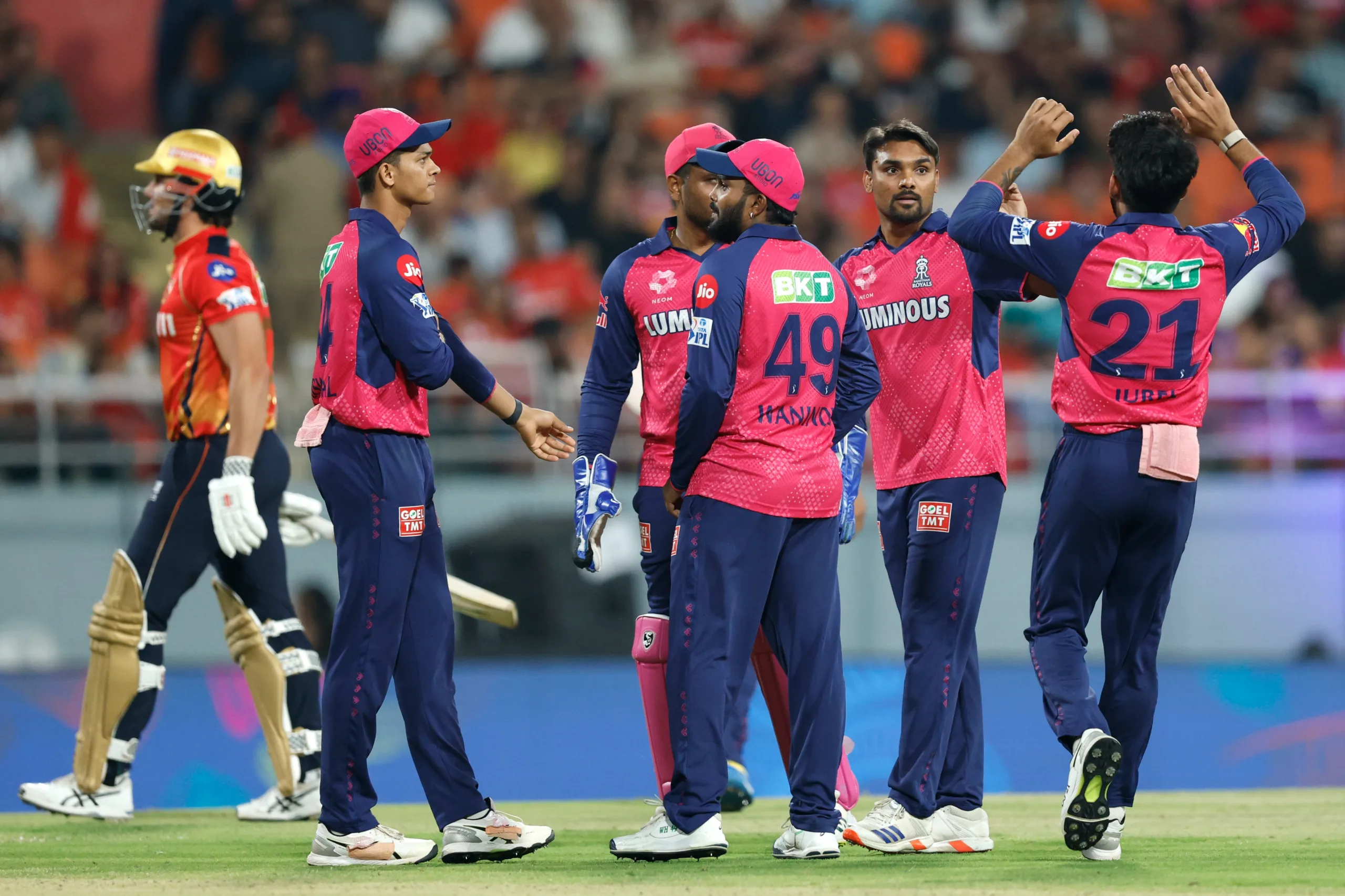 IPL 2025: Archer, Sandeep and RR Batters Fire to Hand PBKS First Loss