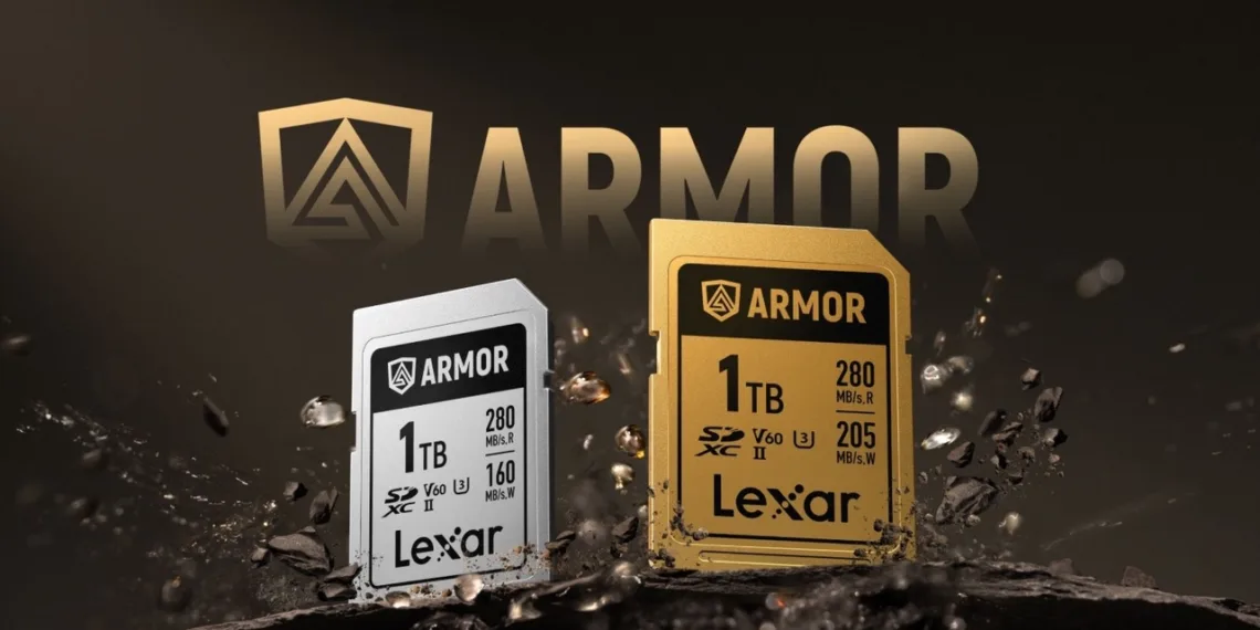 Lexar Announces World’s First Stainless-Steel SD Cards - ARMOR GOLD and SILVER PRO SDXC UHS-II Cards