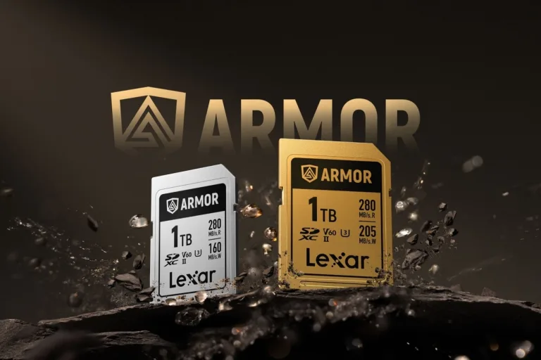 Lexar Announces World’s First Stainless-Steel SD Cards – ARMOR GOLD and SILVER PRO SDXC UHS-II Cards