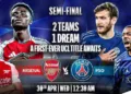 Champions League 2024-25: Arsenal vs PSG Preview, Prediction and Where To Watch The Match LIVE