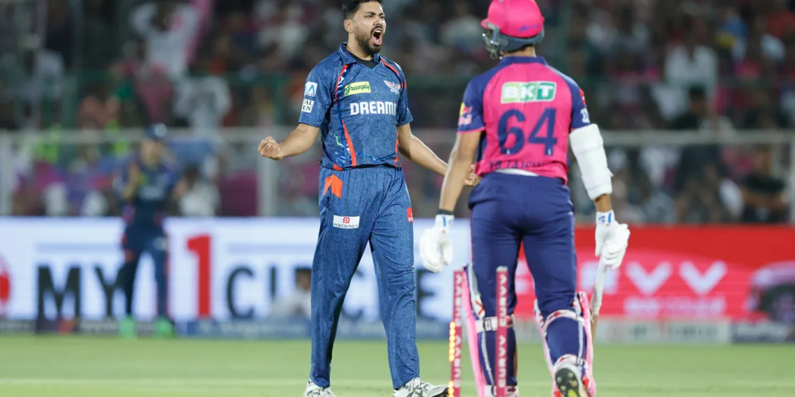 IPL 2025: Avesh Khan's Death Over Brilliance and Samad's Explosive Finish Seal LSG's Narrow Win Over Rajasthan Royals