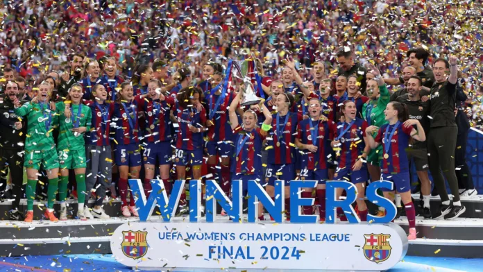 Barcelona Women UWCL Final Barcelona Women qualify for the UWCL 2025 Final After Chelsea Rout