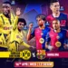 Champions League 2024-25: Borussia Dortmund vs Barcelona Preview, Prediction and Where To Watch The Match LIVE