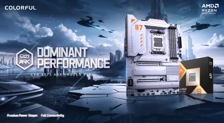 CVN X870 ARK FROZEN: Where Military Precision Meets Gaming Performance