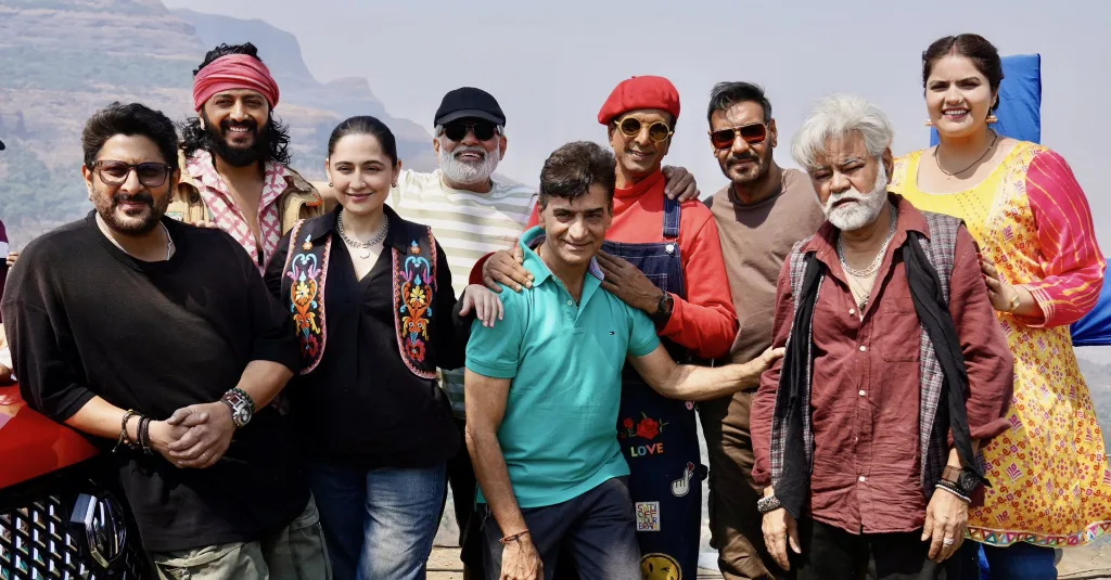 Ajay Devgn Wraps Up First Schedule of Dhamaal 4, Shares Fun-Filled Moments with Arshad Warsi, Sanjeeda Shaikh 1 Dhamaal 4 Shoot Begins Ajay Devgn Wraps Up First Schedule of Dhamaal 4, Shares Fun-Filled Moments with Arshad Warsi, Sanjeeda Shaikh
