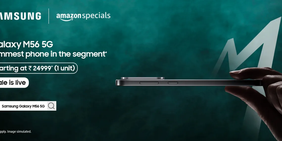 Galaxy M56 5G: Slim Powerhouse Hits Indian Market