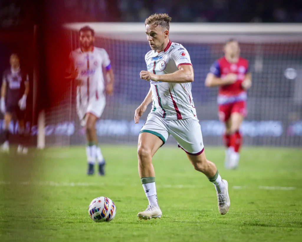 Greg Stewart 1 ISL 2024-25: Javi Hernandez's Late Heroics Hand Jamshedpur FC Crucial First-Leg Edge Over Mohun Bagan Super Giant