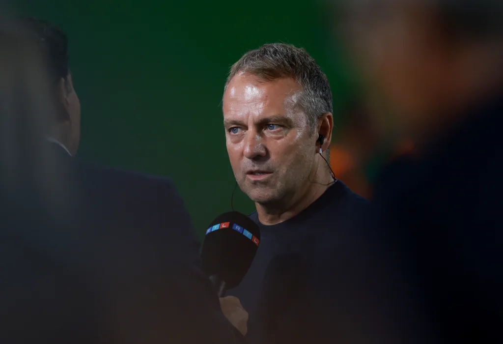 Hansi Flick 2 Hansi Flick Enjoying Life at Barcelona as Treble Hunt Continues but Remains Non-Committal About Long-Term Future