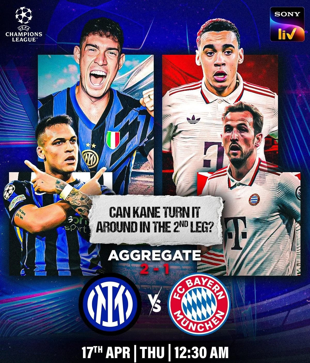 Champions League 2024-25: Inter vs Bayern Munich Preview, Prediction and Where To Watch The Match LIVE