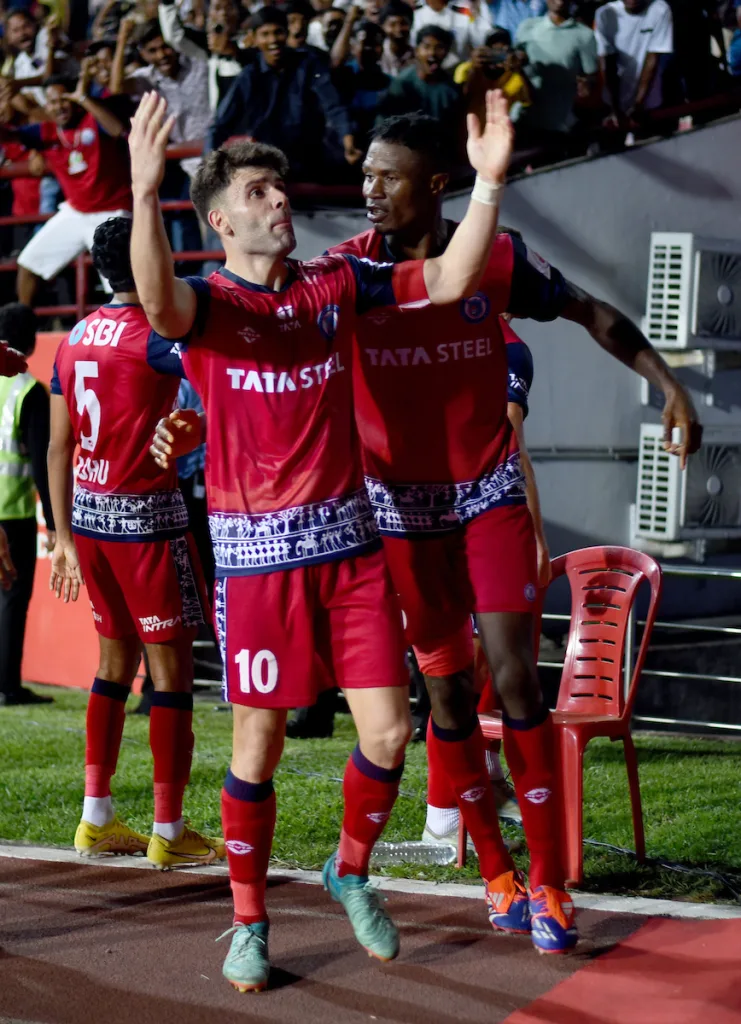 Javi Hernandez 1 ISL 2024-25: Javi Hernandez's Late Heroics Hand Jamshedpur FC Crucial First-Leg Edge Over Mohun Bagan Super Giant