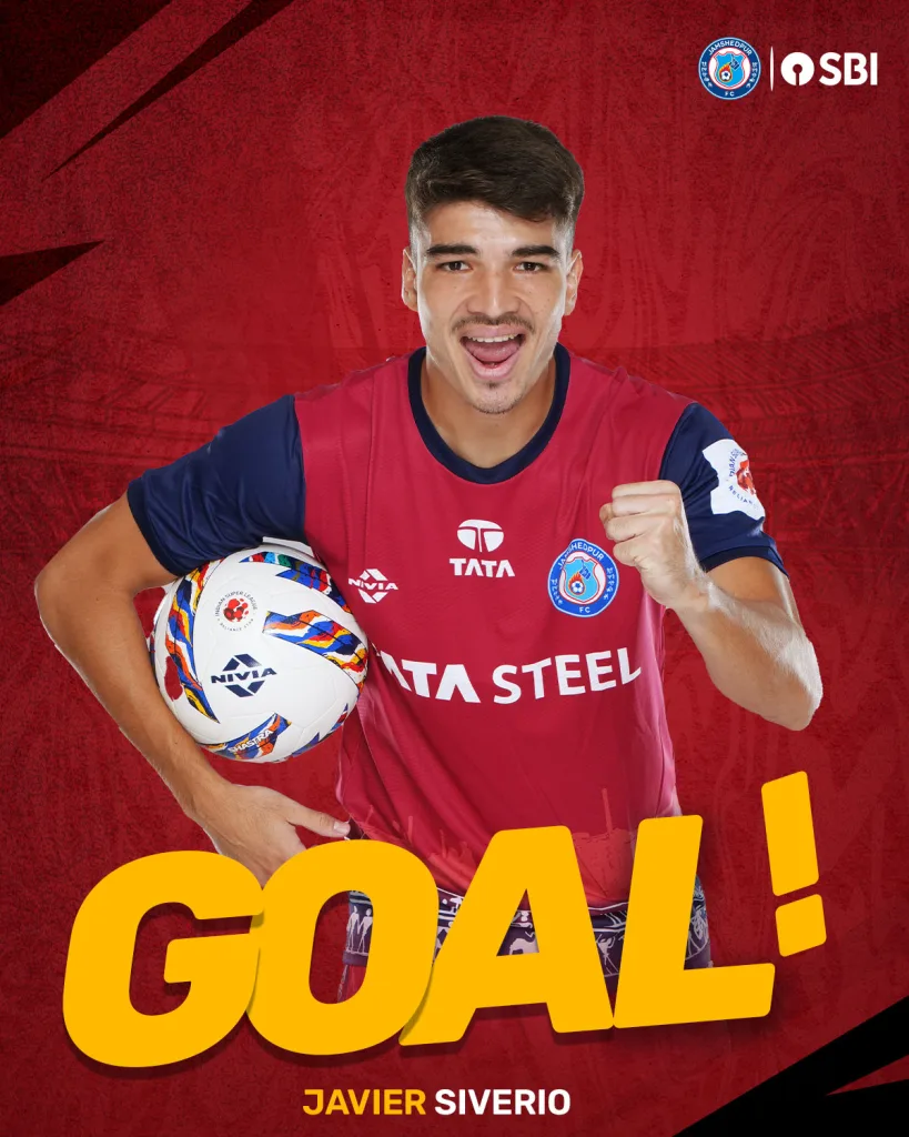 Javi Siverio ISL 2024-25: Javi Hernandez's Late Heroics Hand Jamshedpur FC Crucial First-Leg Edge Over Mohun Bagan Super Giant