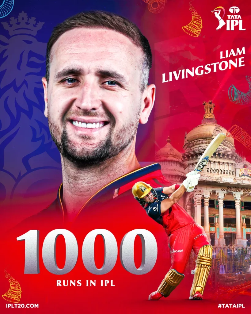 Liam Livingstone 1 IPL 2025: RR vs RCB - Preview, Prediction, Starting XI and Where To Watch The Match LIVE