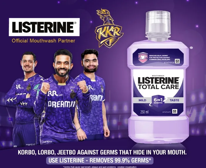 Swish, Cheer, Win: How Listerine is Changing the Game with Kolkata Knight Riders