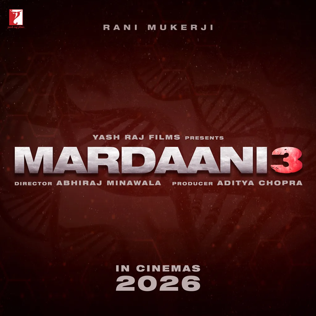Mardaani 3 First Look Unveiled: Rani Mukerji Roars Back As Shivani Shivaji Roy; Release Date Locked For 2026
