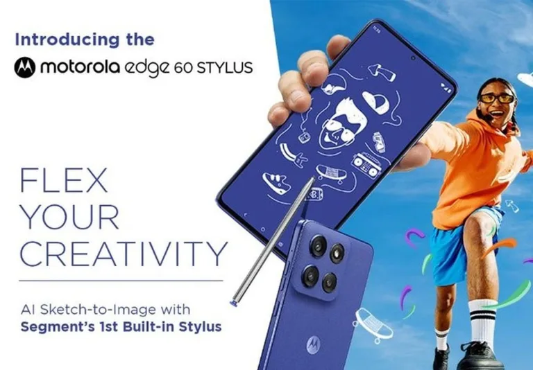 Motorola Edge 60 Stylus Launched at ₹22,999 with AI Features
