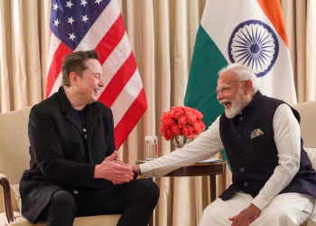 Modi and Musk Explore Future Tech Ties Between India & Tesla
