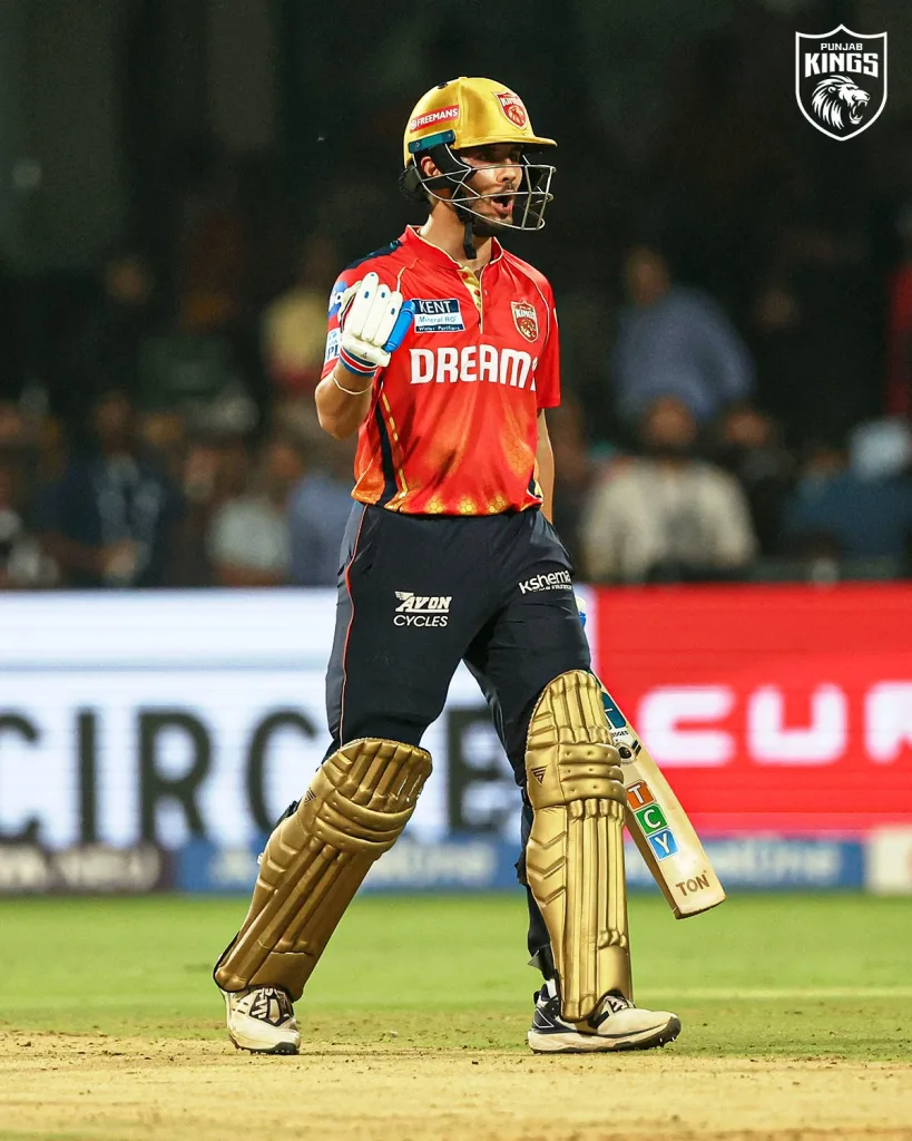 Nehal Wadhera 1 IPL 2025: Wadhera, Chahal Star as PBKS Extend RCB's Home Woes in Rain-Hit Clash