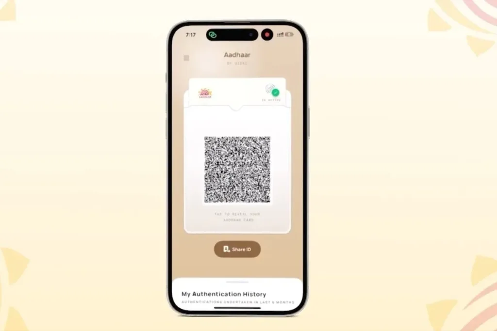 New Aadhaar App New Aadhaar App: Face ID and QR Code Features Explained