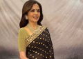 Nita Ambani Dazzles in Black & Gold at Designer Store Launch