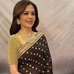 Nita Ambani Dazzles in Black & Gold at Designer Store Launch