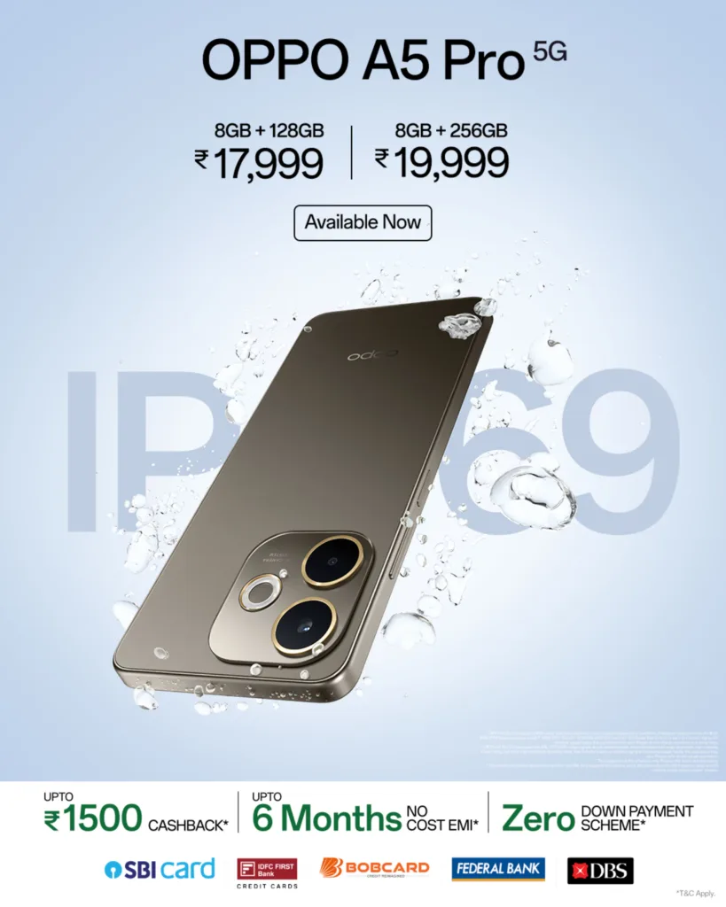 OPPO A5 Pro 5G: The Smartphone That Laughs in the Face of Danger