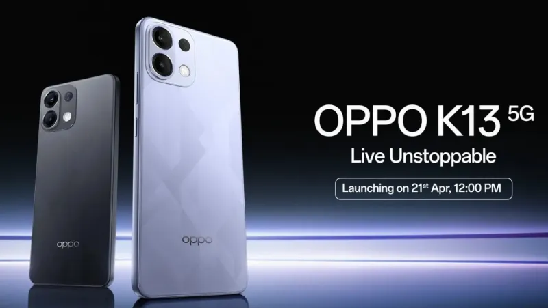 Oppo K13 5G Launching in India on April 21 Under ₹20,000