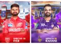 IPL 2025: PBKS vs KKR - Preview, Prediction, Starting XI and Where To Watch The Match LIVE