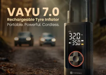 Portronics Vayu 7.0: The Swiss Army Knife of Tyre Inflators