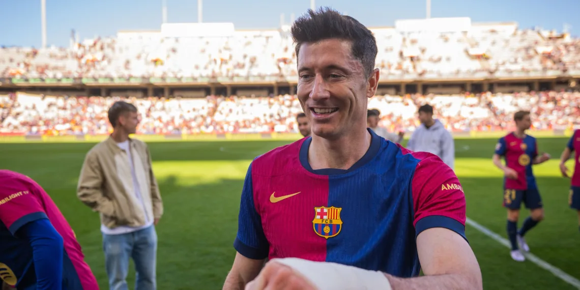 Barcelona Hit Hard As Star Forward Robert Lewandowski Ruled Out Of Copa Del Rey Final Showdown With Real Madrid