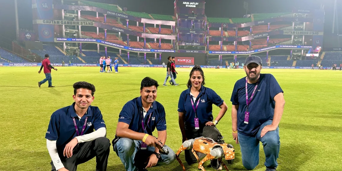 How a Robotic Dog Camera is Redefining Live Sports Coverage at IPL 2025
