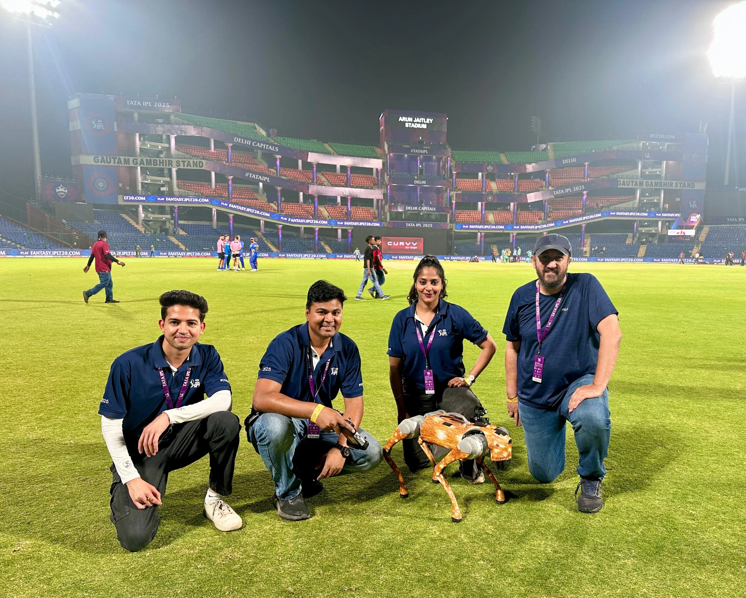 How a Robotic Dog Camera is Redefining Live Sports Coverage at IPL 2025