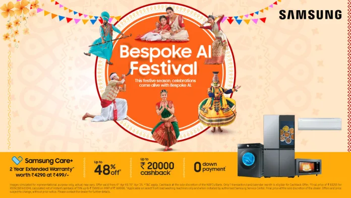 Samsung Bespoke AI Festival India Samsung Bespoke AI Festival India: Celebrating Spring Traditions with Smart Home Innovation